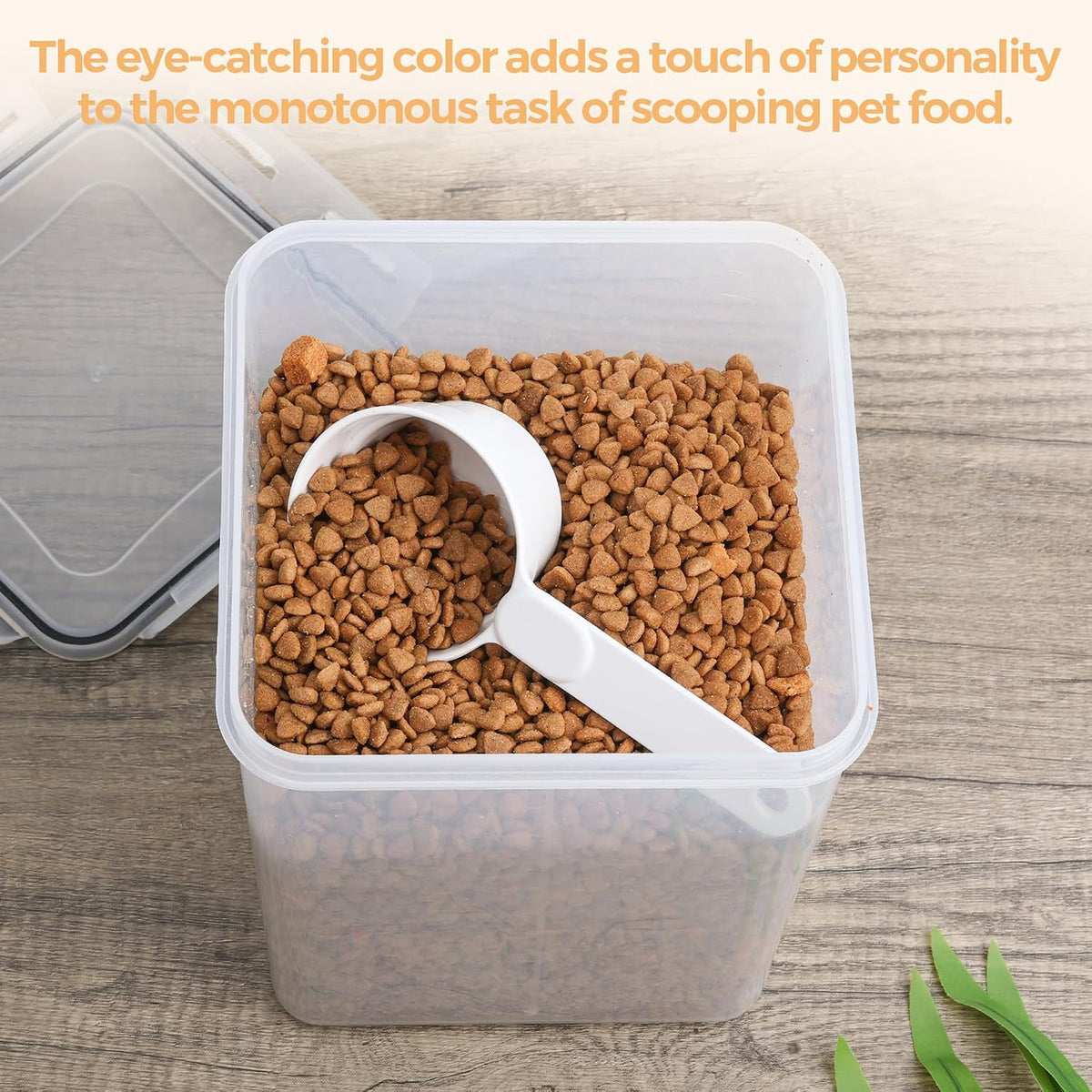 ComSaf Dog Food Scoop 1/2 Cup, Pet Food Measuring Cup for Dogs and Cats