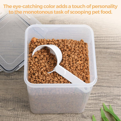 ComSaf Dog Food Scoop 1/2 Cup, Pet Food Measuring Cup for Dogs and Cats