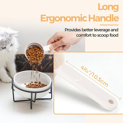 ComSaf Dog Food Scoop 1/2 Cup, Pet Food Measuring Cup for Dogs and Cats
