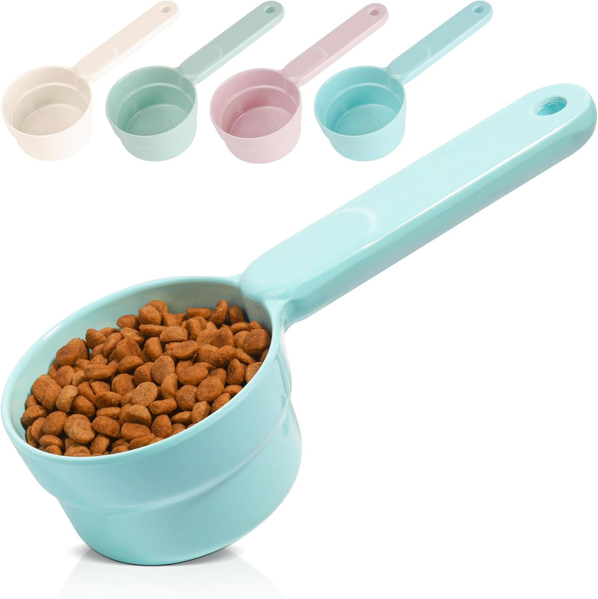 ComSaf Dog Food Scoop 1/2 Cup, Pet Food Measuring Cup for Dogs and Cats