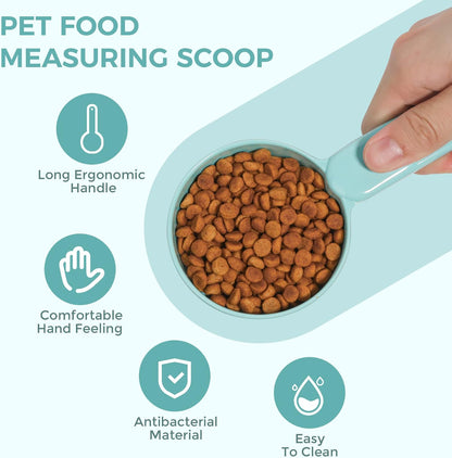 ComSaf Dog Food Scoop 1/2 Cup, Pet Food Measuring Cup for Dogs and Cats