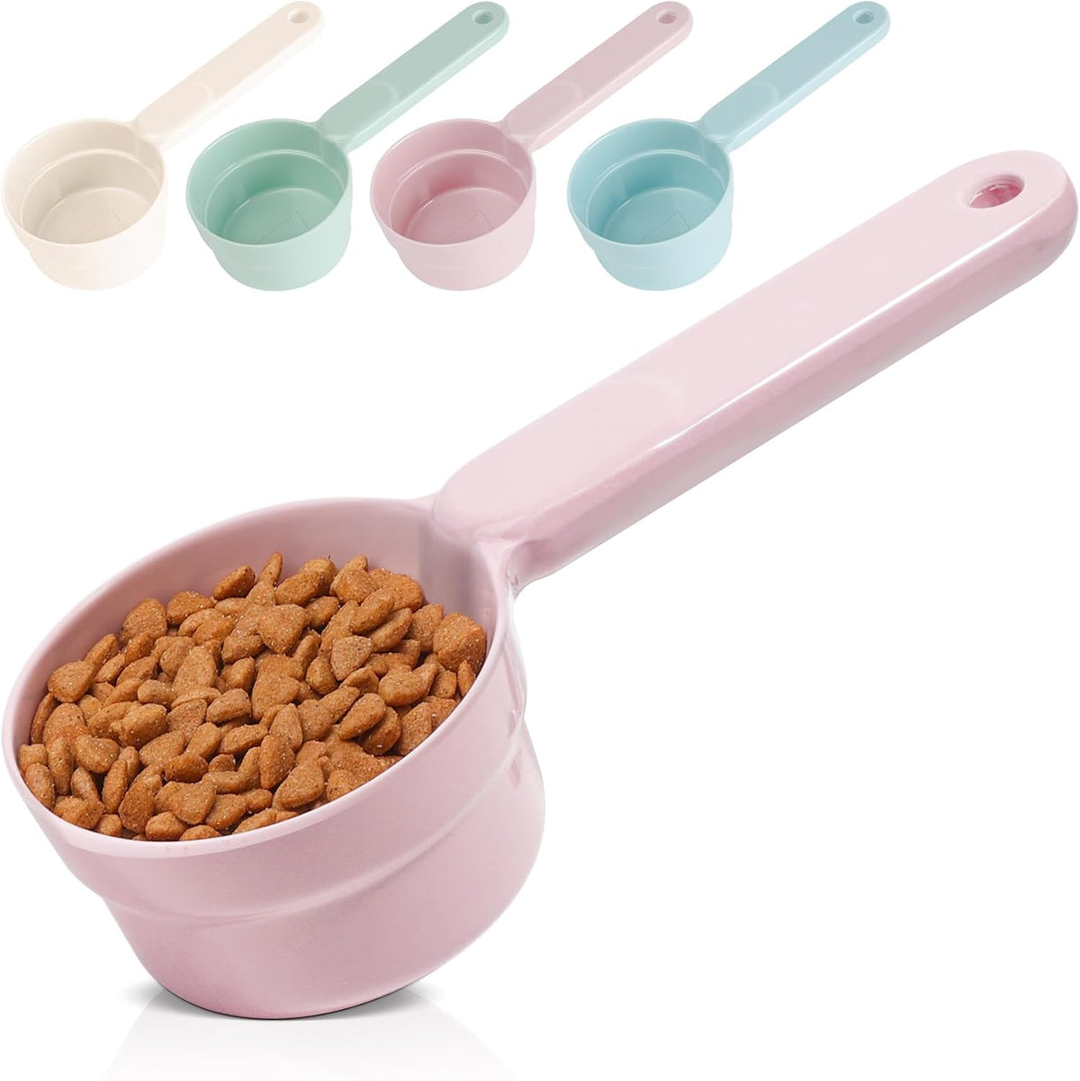 ComSaf Dog Food Scoop 1/2 Cup, Pet Food Measuring Cup for Dogs and Cats