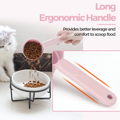 ComSaf Dog Food Scoop 1/2 Cup, Pet Food Measuring Cup for Dogs and Cats
