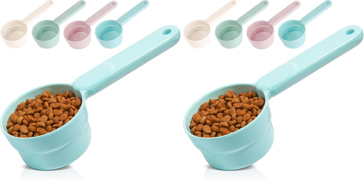 ComSaf Dog Food Scoop 1/2 Cup, Pet Food Measuring Cup for Dogs and Cats