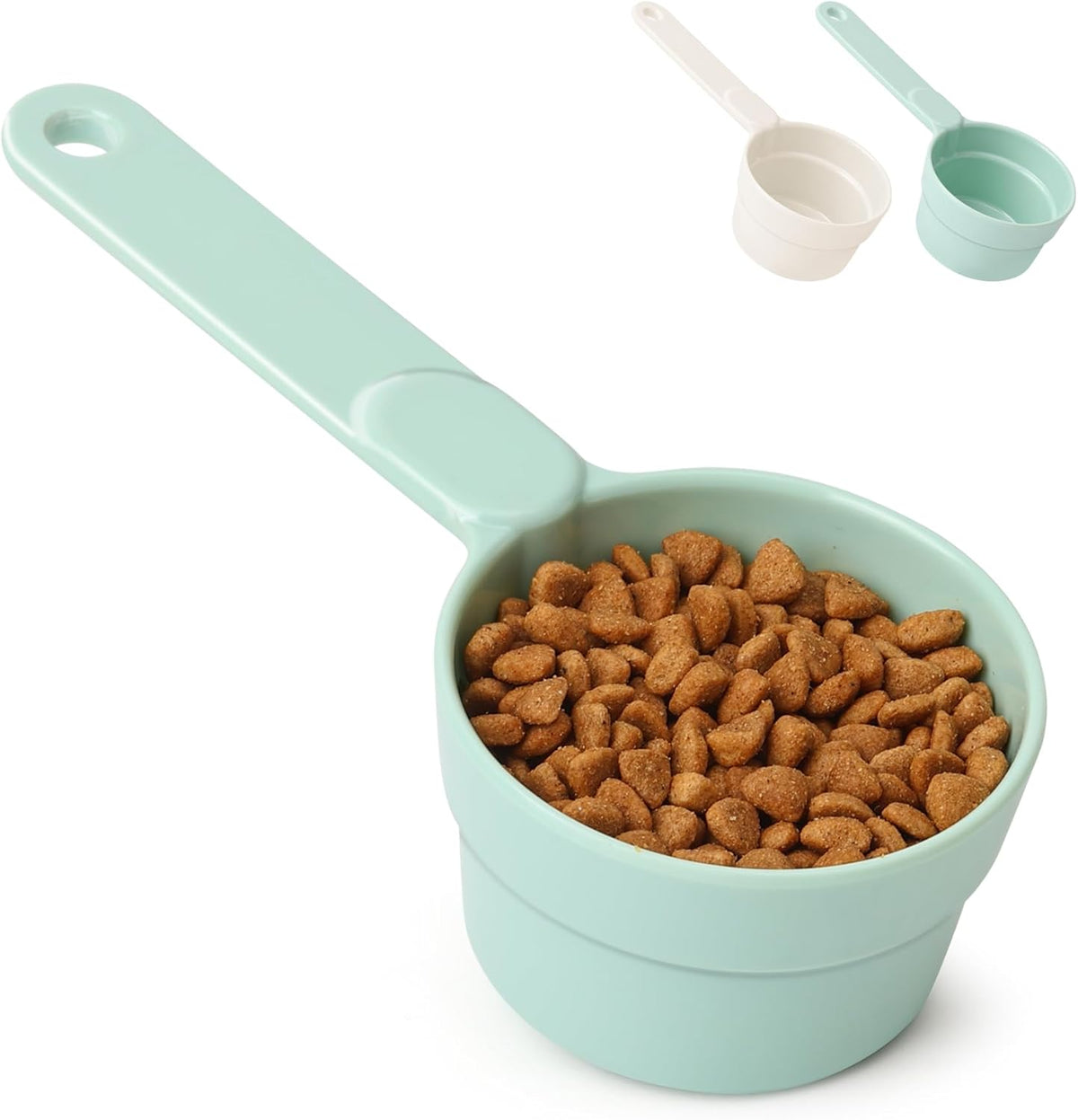 ComSaf Dog Food Scoop 1/2 Cup, Pet Food Measuring Cup for Dogs and Cats