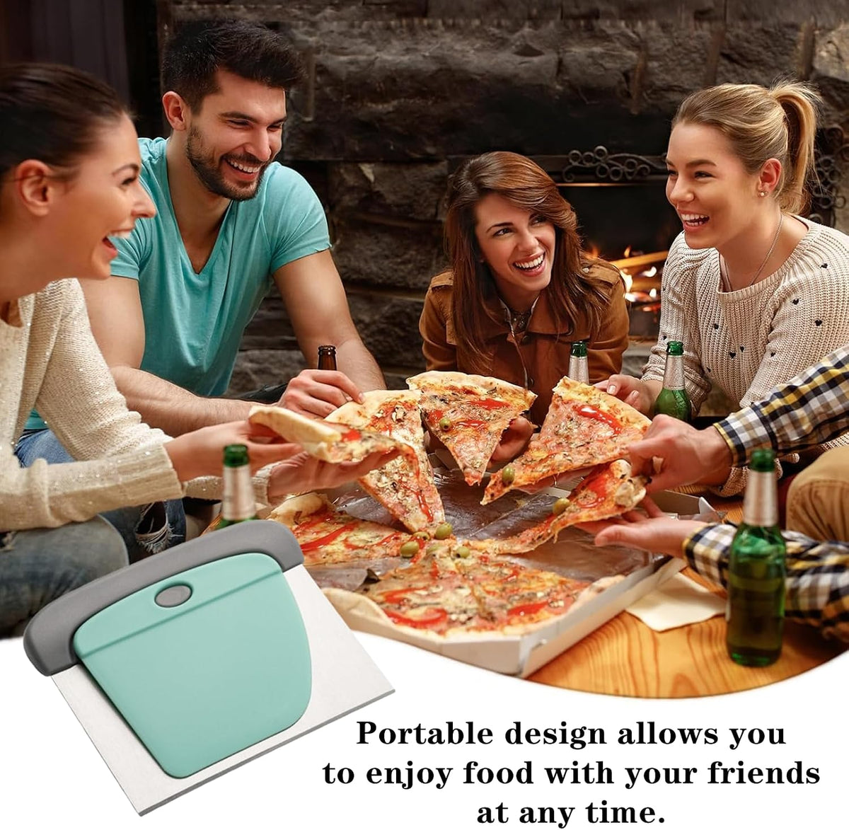 Bench Bread Scraper, 1 Set