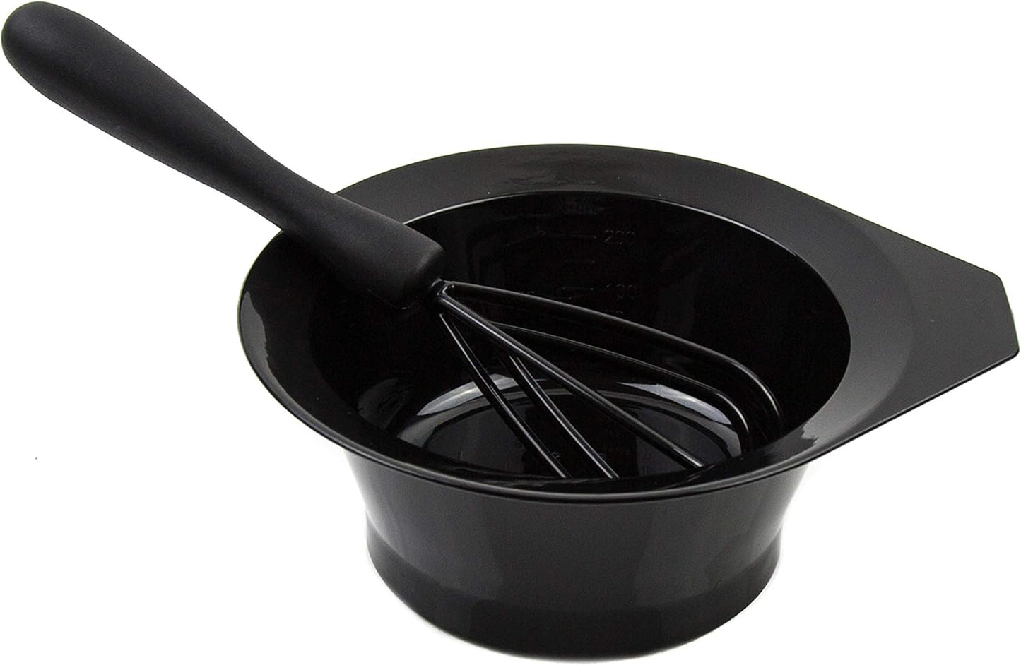 Hair Dye Bowl and Whisk Set - 3 Salon Tint Mixing Bowls - 3 Color Whisks