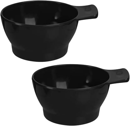Hair Dye Bowl and Whisk Set - 3 Salon Tint Mixing Bowls - 3 Color Whisks