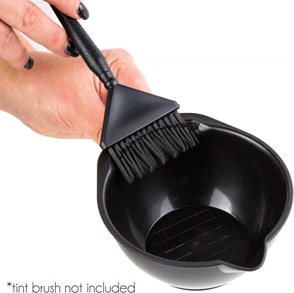 Hair Dye Bowl and Whisk Set - 3 Salon Tint Mixing Bowls - 3 Color Whisks