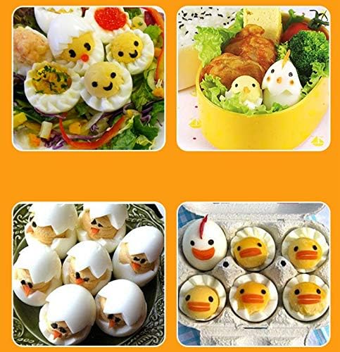 2 Pieces Egg Slicer,Egg Cutter,Egg Cutter for Hard Boiled Eggs,Cute Shape for Children's Bento Lunch Dishwasher Safe and Easy to Clean 2 Slicing Styles