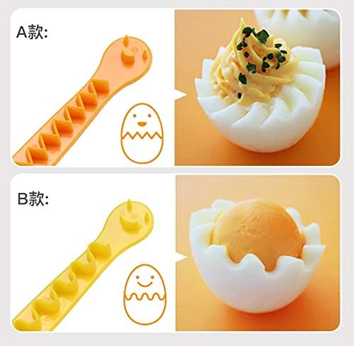 2 Pieces Egg Slicer,Egg Cutter,Egg Cutter for Hard Boiled Eggs,Cute Shape for Children's Bento Lunch Dishwasher Safe and Easy to Clean 2 Slicing Styles