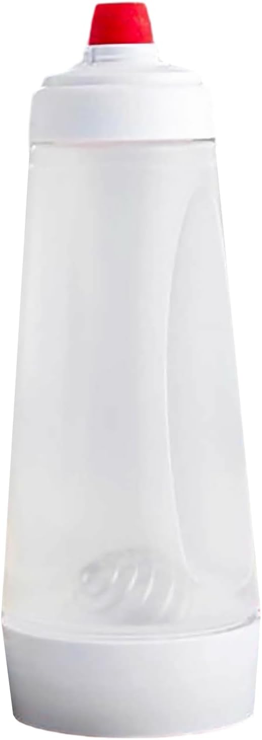 Pancake Batter Dispenser & Squeeze Mixer Bottle with Whisk Ball | 1000ml batter dispenser with melt-proof tip for Blackstone griddles. Ideal for waffles, cupcakes, muffins & crepe baking.