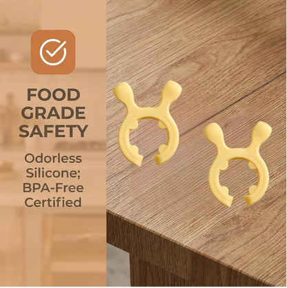 2Pack Silicone Utensil Holder & Lid and Spoon Rest - Heat Resistant Pot Holder, Universal Fit for Crab Spoon Holder & Silicone Spatula, Anti-Boil Over Kitchen Gadge