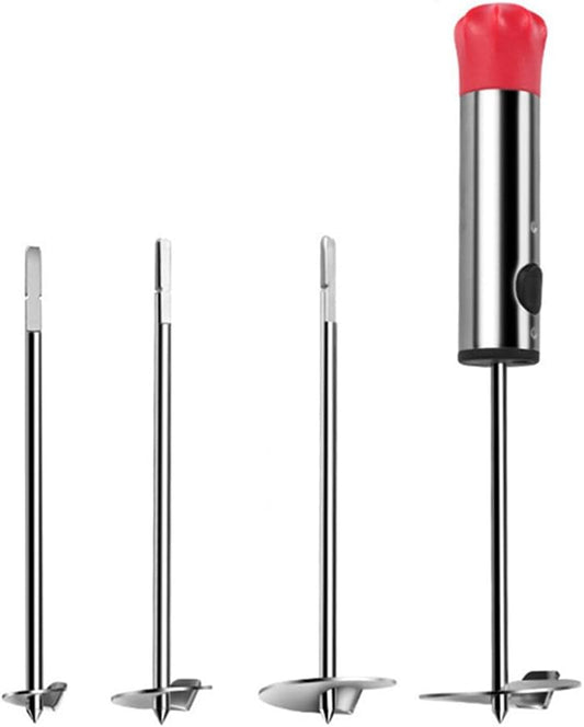 Multifunction Fruit Corer Set with Four Stainless Steel Replacement Blades Heavy Duty Core Remover and Pitter for Easy Fruit and Vegetable Preparation in Kitchen