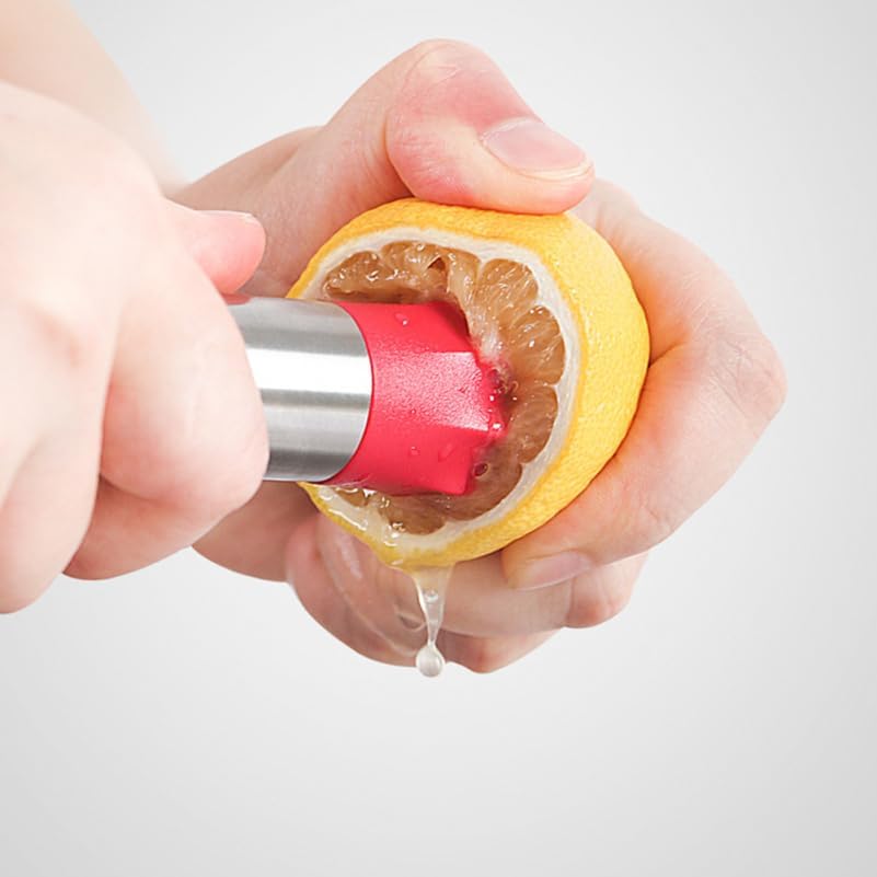 Multifunction Fruit Corer Set with Four Stainless Steel Replacement Blades Heavy Duty Core Remover and Pitter for Easy Fruit and Vegetable Preparation in Kitchen