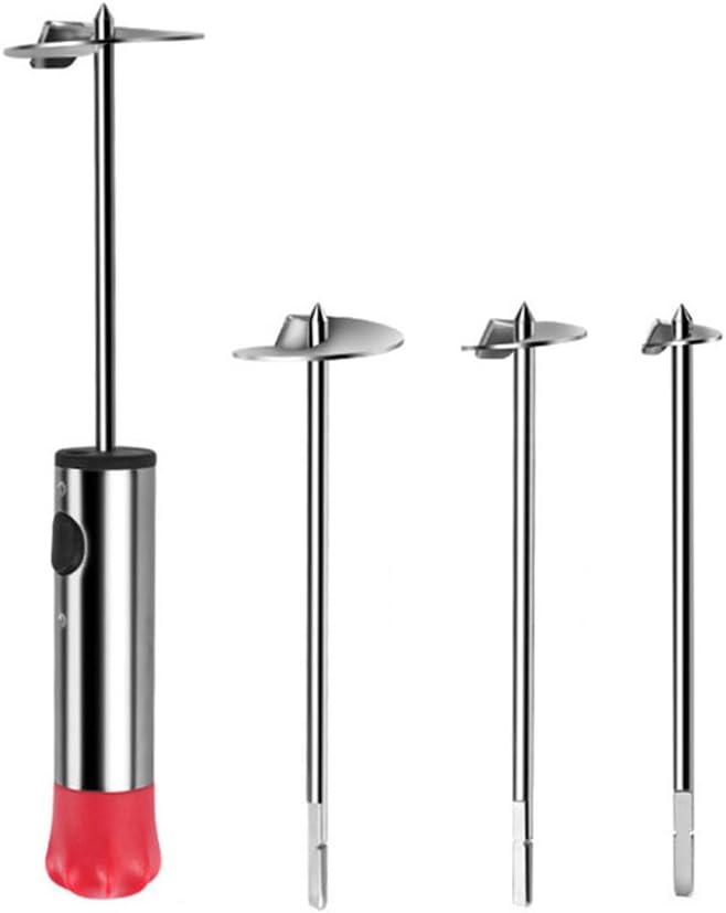 Multifunction Fruit Corer Set with Four Stainless Steel Replacement Blades Heavy Duty Core Remover and Pitter for Easy Fruit and Vegetable Preparation in Kitchen