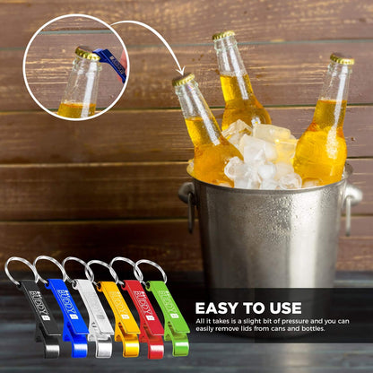 Stainless Steel Keychain Bottle Opener - Compact Beer Opener for BBQ Camping Bar | Gift for Men Women | We Got Teez