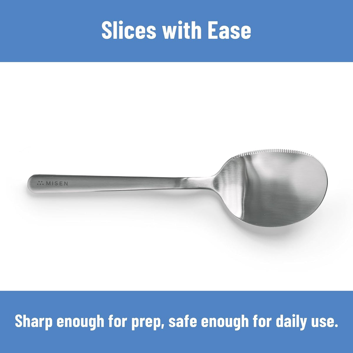 Measuring Chef Spoon – Stainless Steel Cooking Spoon with Engraved Tablespoon Teaspoon and Milliliter Markings for Precise Measuring Mixing Sauces Dressings Marinades and Cooking Prep