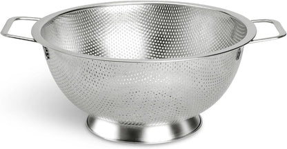 Colander Stainless Steel 3-Quart,Strainer for Kitchen Food