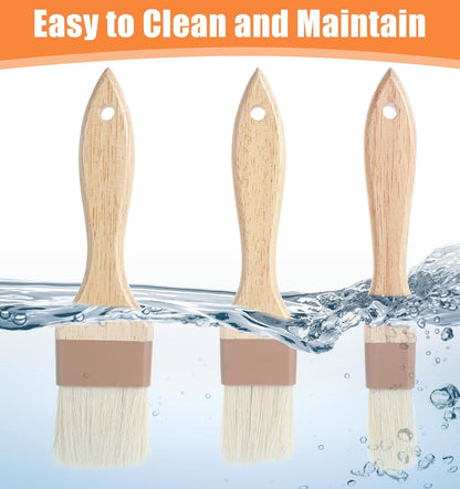 3Pcs Pastry Brushes, Pastry Brush for Cooking and Baking