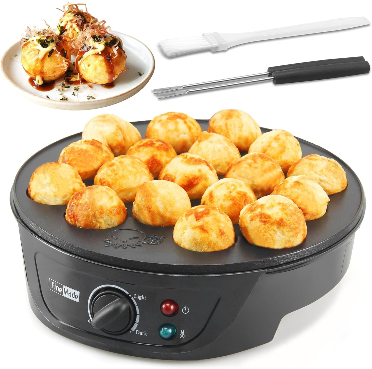 Electric Empanada Maker Machine with Press Mold, Large Dumpling Maker, Pierogi Maker Press Machine, Make 4 Psc of 6 Inches Large Empanadas, Jamaican Beef Patties,Calzones, Pocket Pies