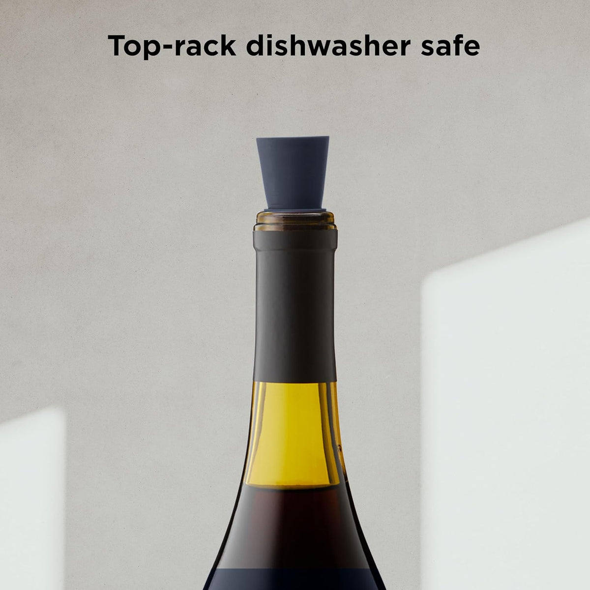W6121 Bottle Stoppers Set of 4, Multicolor Wine Bottle Caps to Preserve Freshness, Stylish and Durable, Perfect for Parties and Gifts