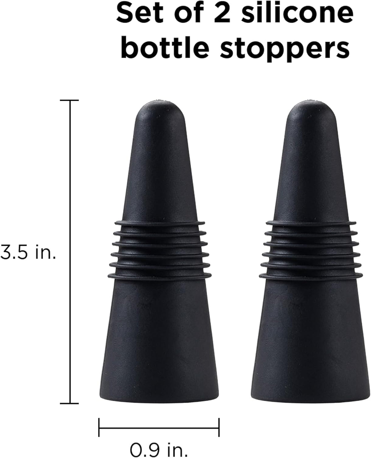 W6121 Bottle Stoppers Set of 4, Multicolor Wine Bottle Caps to Preserve Freshness, Stylish and Durable, Perfect for Parties and Gifts