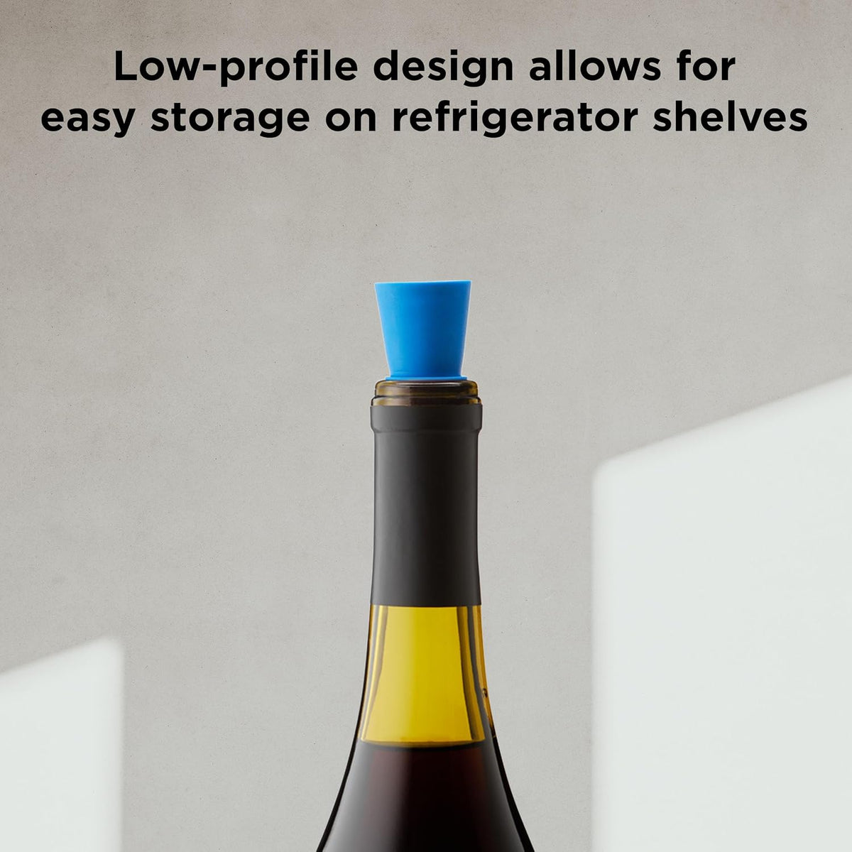 W6121 Bottle Stoppers Set of 4, Multicolor Wine Bottle Caps to Preserve Freshness, Stylish and Durable, Perfect for Parties and Gifts