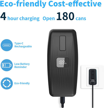 Electric Can Opener with LED Display, Can Opener Electric for Seniors
