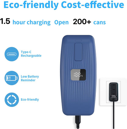Electric Can Opener with LED Display, Can Opener Electric for Seniors