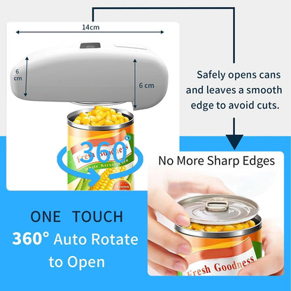 Electric Can Opener with LED Display, Can Opener Electric for Seniors