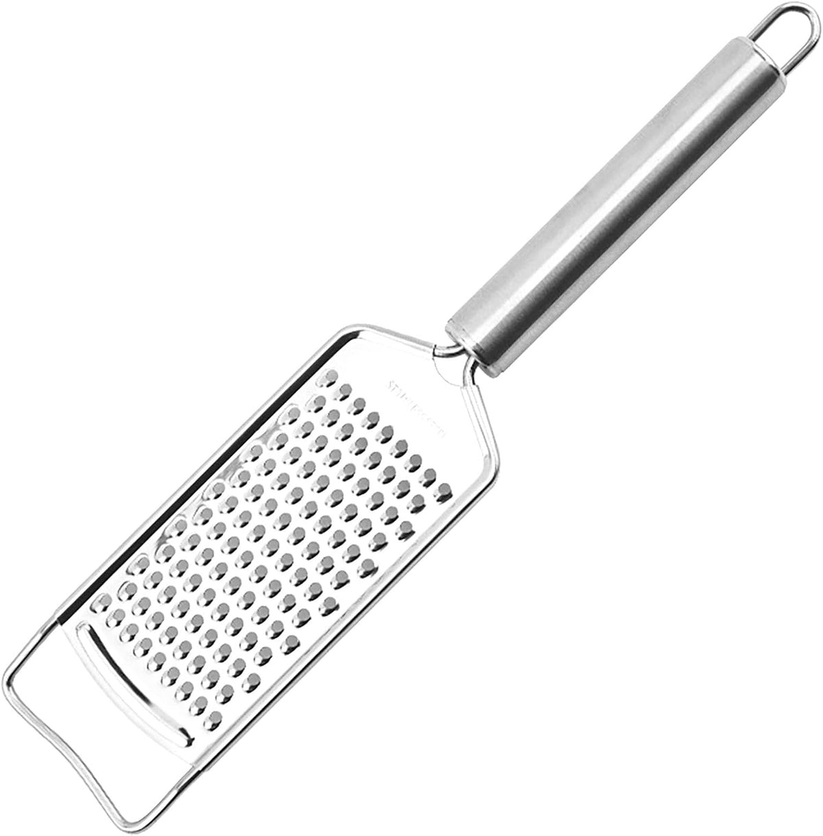 Cheese Grater, 9.4 Inch x 2.2 Inch Stainless Steel Vegetables Zester for Vegetables, Cheese, Fruits and Lemon (1)