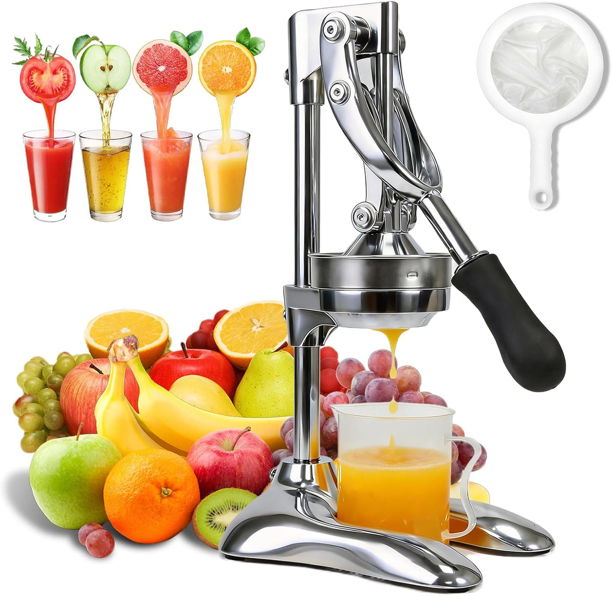 Cast Iron Juicer, Commercial Hand Press