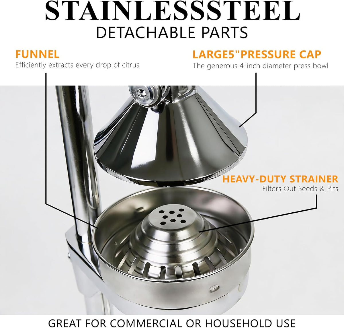 Cast Iron Juicer, Commercial Hand Press