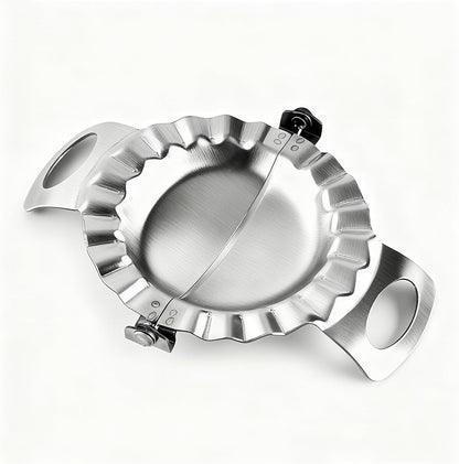 Dumpling Maker Stainless Steel Ravioli Gyoza Dough Pierogi Pie Press Mold Former