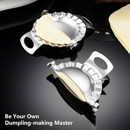 Dumpling Maker Stainless Steel Ravioli Gyoza Dough Pierogi Pie Press Mold Former