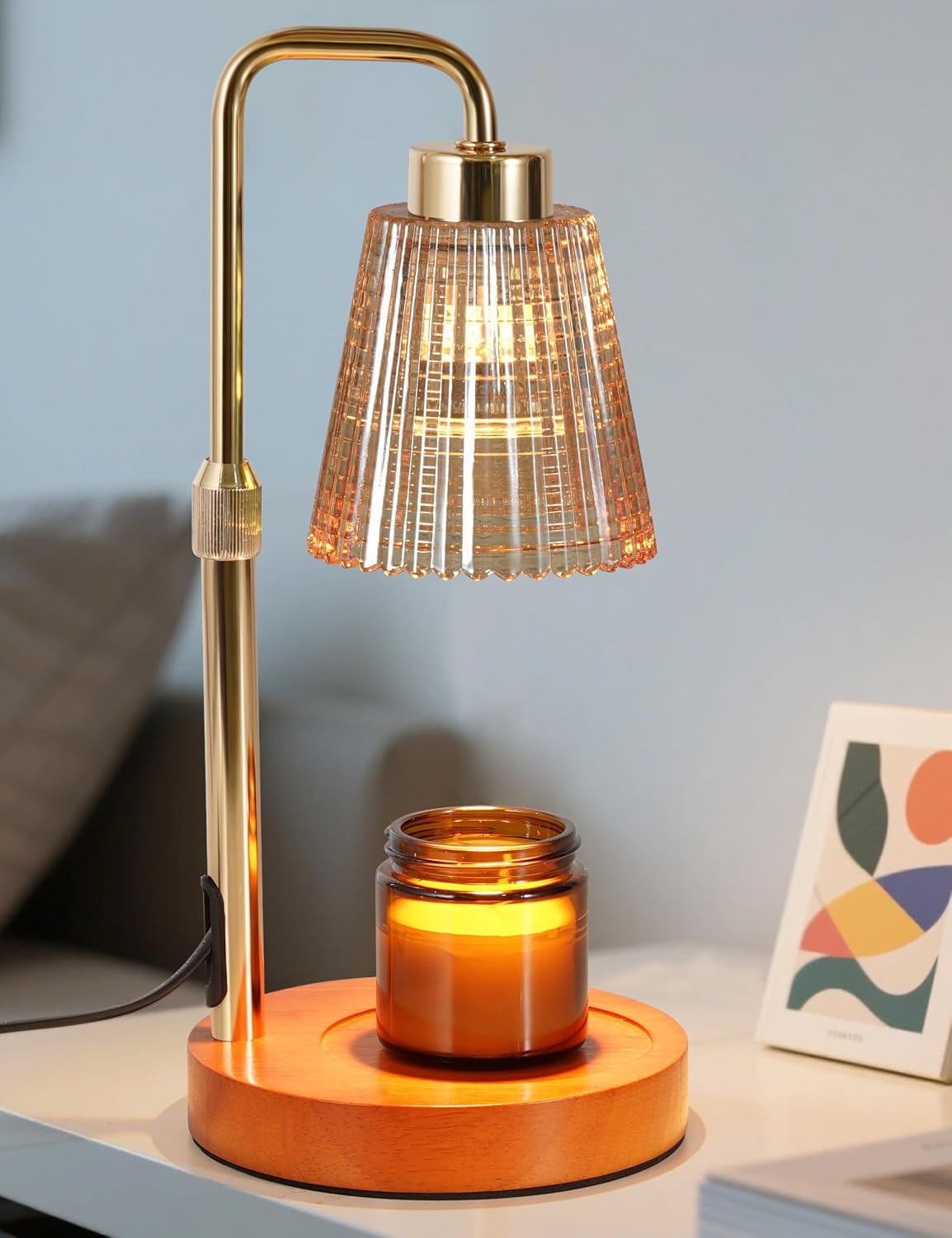 Candle Warmer Lamp with Timer, Birthday Gifts for Women Home Decor