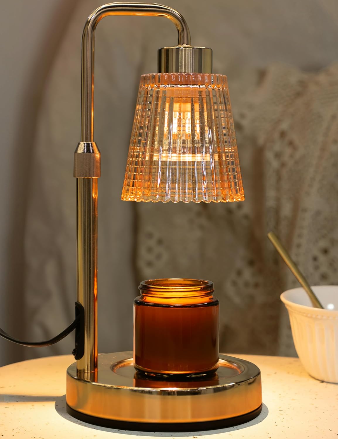 Candle Warmer Lamp with Timer, Birthday Gifts for Women Home Decor
