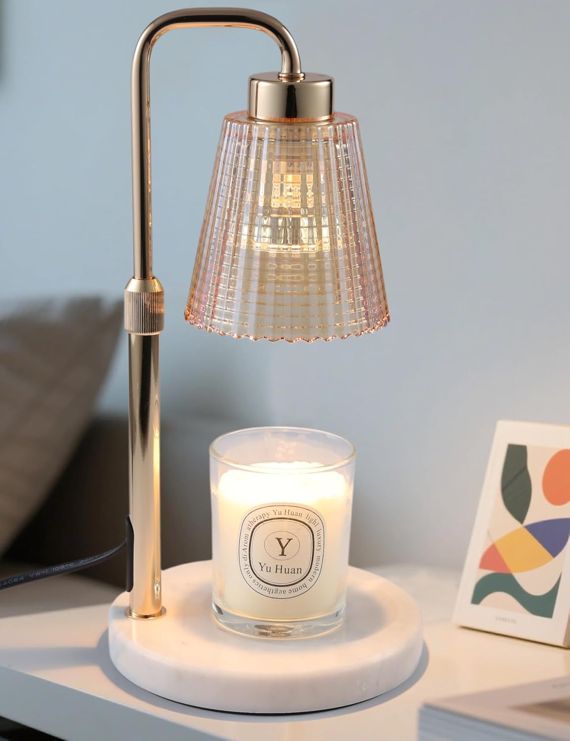 Candle Warmer Lamp with Timer, Birthday Gifts for Women Home Decor