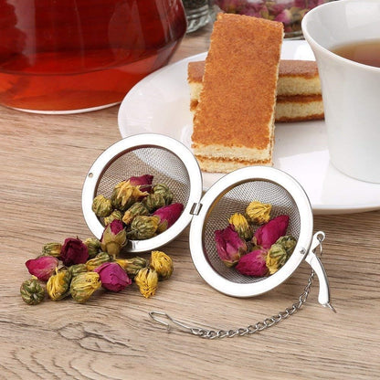 2pcs Stainless Steel Mesh Tea Ball 2.1 Inch Tea Strainers | Teas Infuser Strainer Filters for Teas