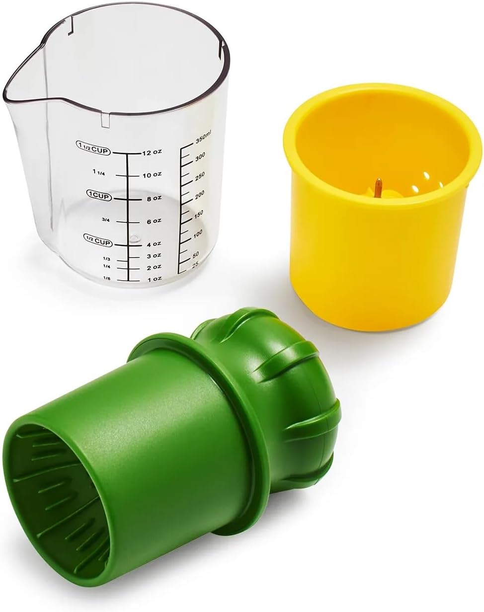 Twist Action Lemon & Lime Juicer, Clear