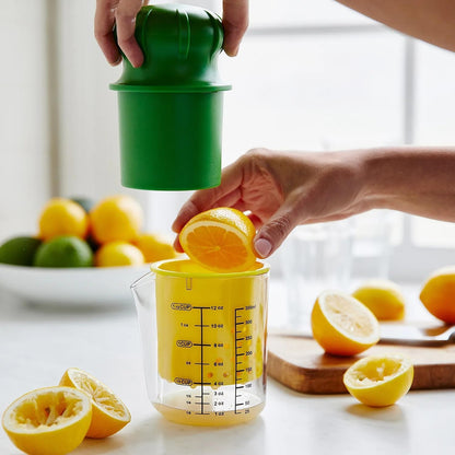 Twist Action Lemon & Lime Juicer, Clear