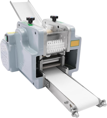 Dumpling Wrapper Maker, 140W Automatic Dumpling Skin Processing Machine 5 Levels Dough Wrapper with Mold, Commercial Dumpling Wrapper Roller Machine Pastry Sheet Presser Chaos Skin Machine