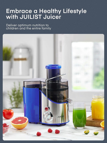 Juicer Machines, Juilist 3" Wide Mouth, Max 800W, 3-Speed 400W Easy-Clean