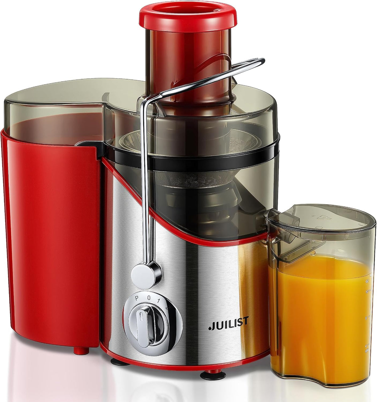 Juicer Machines, Juilist 3" Wide Mouth, Max 800W, 3-Speed 400W Easy-Clean