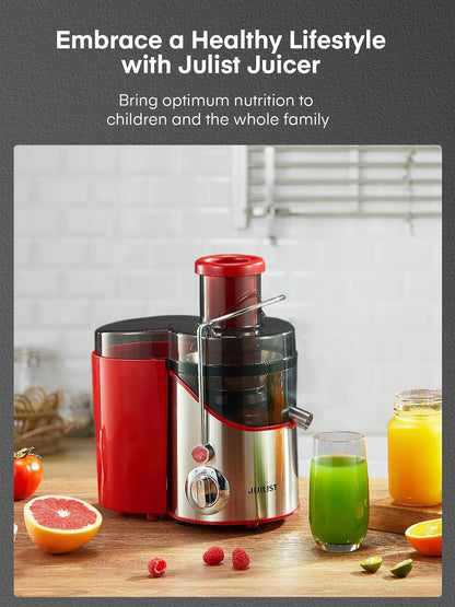 Juicer Machines, Juilist 3" Wide Mouth, Max 800W, 3-Speed 400W Easy-Clean