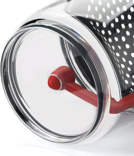 Fat Separator with Bottom Release, Plastic, 4 Cup Strainer with Handle, Grease Strainer Dishwasher Safe, Oil Separator for Kitchen