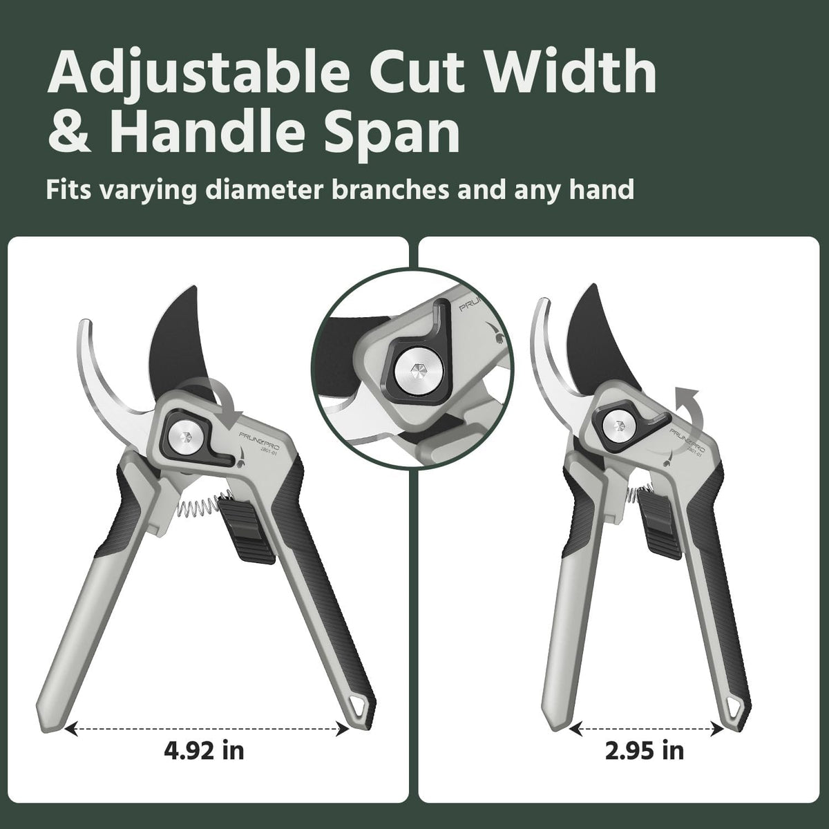 Pruning Shears Gardening Scissors Set Professional Hand Pruner Sharp Stainless Steel Blade Garden Scissors Plant Flower Garden Clipper