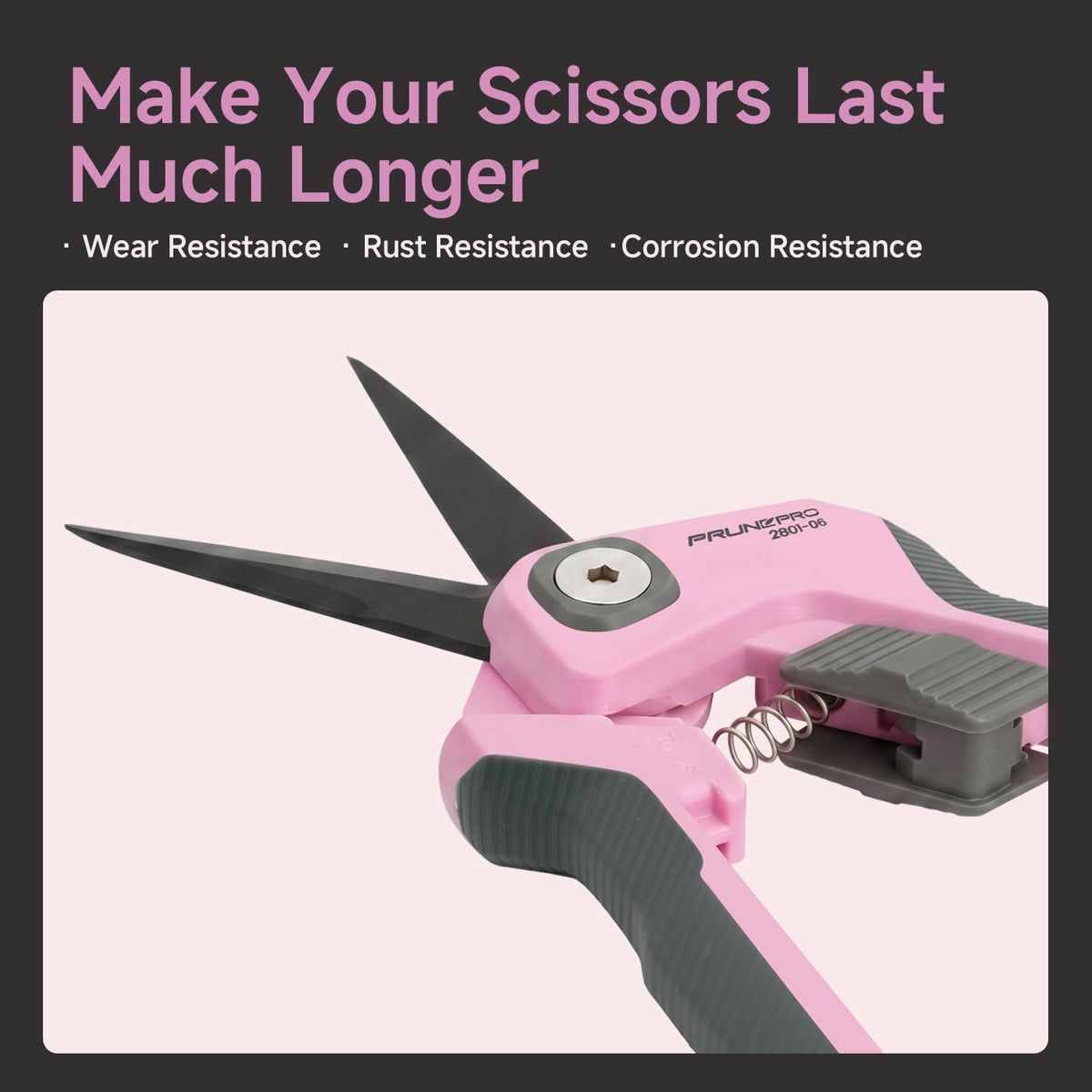 Pruning Shears Gardening Scissors Set Professional Hand Pruner Sharp Stainless Steel Blade Garden Scissors Plant Flower Garden Clipper
