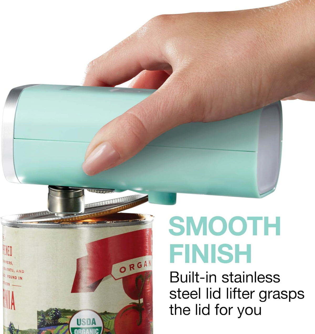 Hands-Free Cordless USB Rechargeable Electric Can Opener